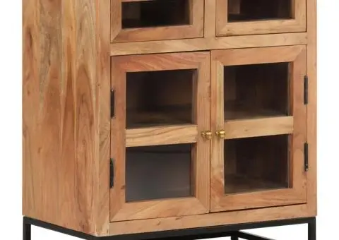 Servantă, 60x35x70 cm, lemn masiv de acacia - 1/5