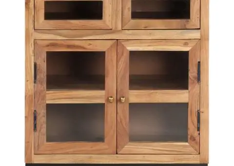 Servantă, 60x35x70 cm, lemn masiv de acacia - 2/5