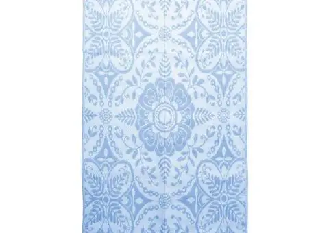 Covor de exterior, ARAKIL bleu, 160x230 cm, PP - 2/5