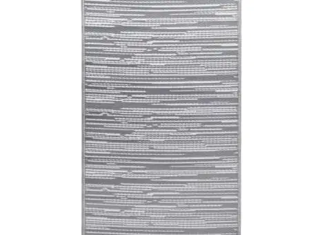 Covor de exterior, ARAKIL gri, 120x180 cm, PP - 2/5