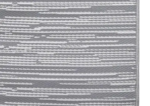 Covor de exterior, ARAKIL gri, 120x180 cm, PP - 5/5