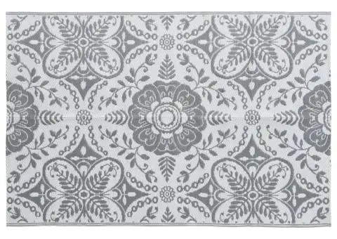 Covor de exterior, ARAKIL gri deschis, 120x180 cm, PP - 2/5