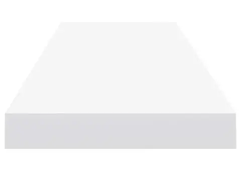 Raft de perete suspendat, alb, 90x23,5x3,8 cm, MDF - 5/5