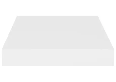 Rafturi de perete suspendate, 2 buc., alb, 23x23,5x3,8 cm, MDF - 5/5