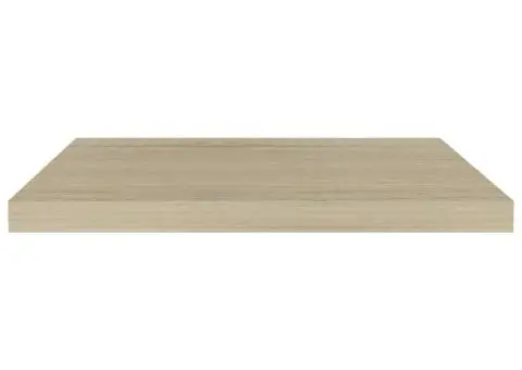 Raft de perete suspendat, stejar, 60x23,5x3,8 cm, MDF - 4/5