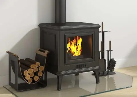 Placă de sticlă pentru șemineu, hexagonală, 100x50 cm - 3/5