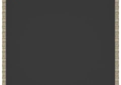 Masă de grădină, bej, 90x90x75 cm, poliratan - 4/5