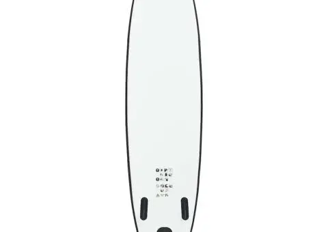 Set de placă SUP gonflabilă, negru si alb - 4/5