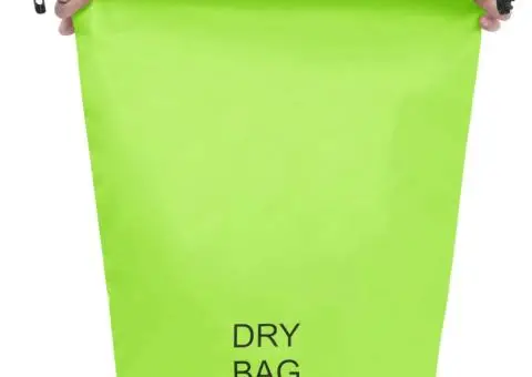 Rucsac impermeabil, verde, 30 L, PVC - 2/5