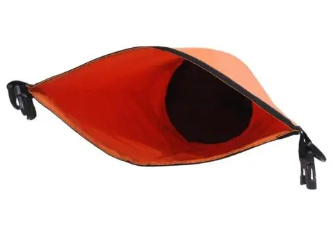 Rucsac impermeabil, portocaliu, 10 L, PVC - 4/5