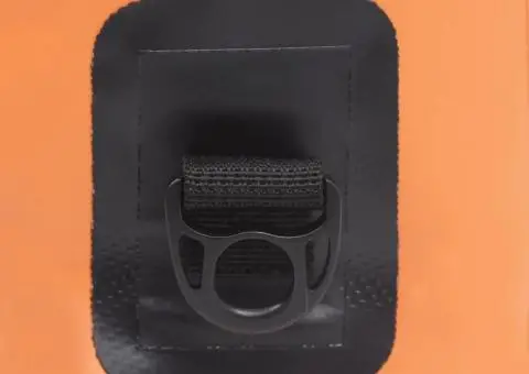 Rucsac impermeabil, portocaliu, 10 L, PVC - 5/5