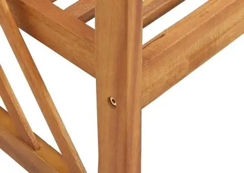 Bancă de grădină, 119 cm, lemn masiv de acacia - 5/5