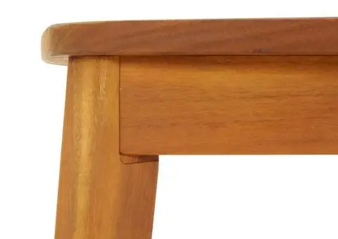 Masă de grădină, 200x100x75 cm, lemn masiv de acacia - 4/5