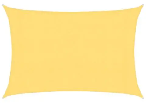 Pânză parasolar, bej, 3 x 5 m, HDPE, 160 g/m² - 2/5