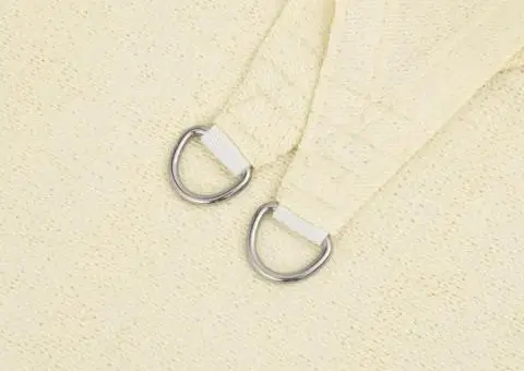 Pânză parasolar, crem, 6 x 8 m, HDPE, 160 g/m² - 5/5