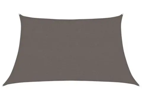 Pânză parasolar, antracit, 3/4x2 m, HDPE, 160 g/m² - 2/5