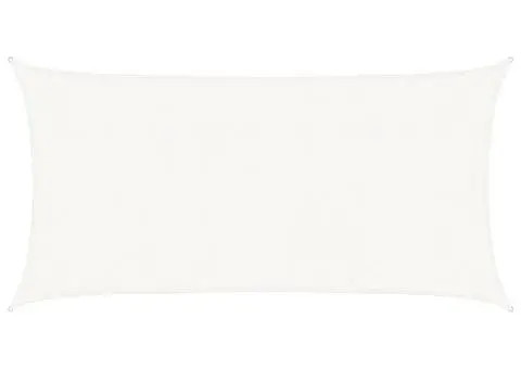 Pânză parasolar, alb, 4 x 7 m, HDPE, 160 g/m² - 2/5