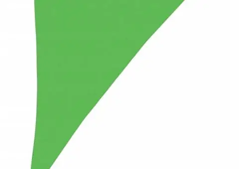 Pânză parasolar, verde deschis, 4x5x6,8 m, 160 g/m², HDPE - 2/5