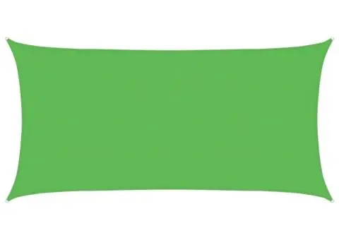 Pânză parasolar, verde deschis, 4x7 m, HDPE, 160 g/m² - 2/5