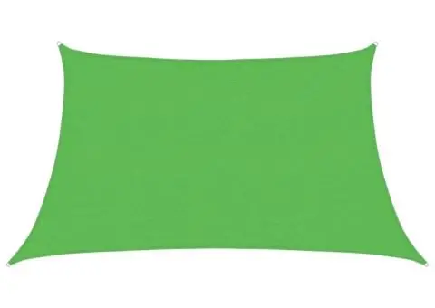 Pânză parasolar, verde deschis, 3/4x2 m, HDPE, 160 g/m² - 2/5