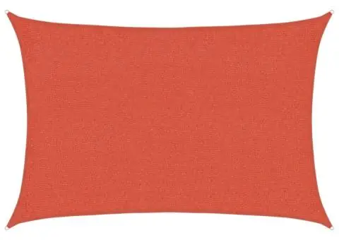 Pânză parasolar, cărămiziu, 2x3 m, HDPE, 160 g/m² - 2/5