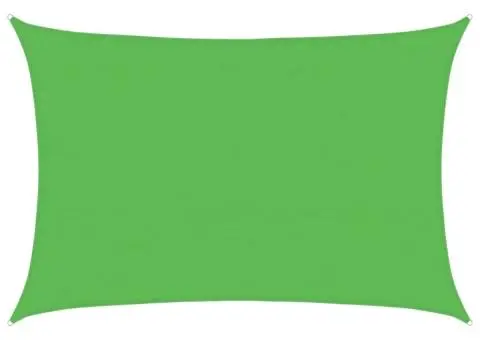 Pânză parasolar, verde deschis, 4x5 m, HDPE, 160 g/m² - 2/5