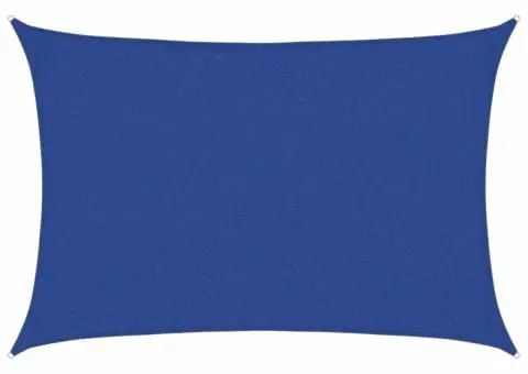 Pânză parasolar, albastru, 2,5x3,5 m, HDPE, 160 g/m² - 2/5