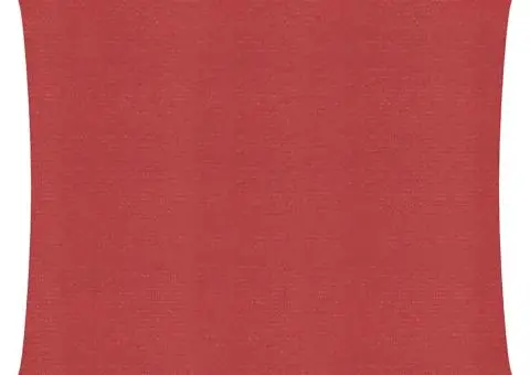 Pânză parasolar, roșu, 4,5x4,5 m, HDPE, 160 g/m² - 2/5