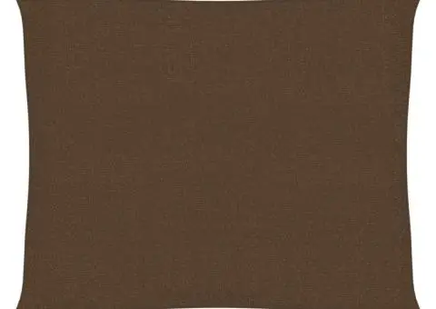 Pânză parasolar, maro, 2,5 x 3 m, HDPE, 160 g/m² - 2/5