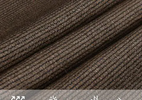 Pânză parasolar, maro, 5x5x5 m, HDPE, 160 g/m² - 5/5