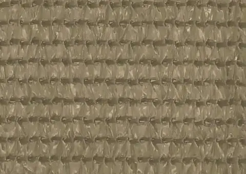 Paravan de balcon, gri taupe, 120x500 cm, HDPE - 2/5