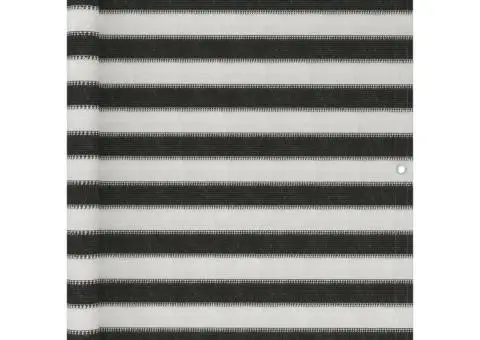 Paravan pentru balcon, antracit și alb, 120 x 300 cm, HDPE - 1/5