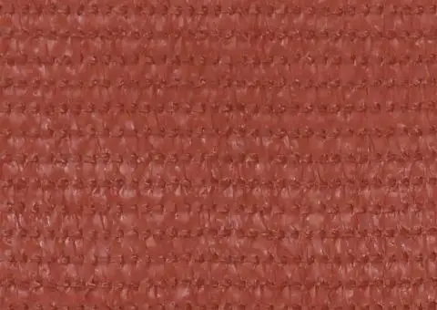 Paravan de balcon, cărămiziu, 90x600 cm, HDPE - 2/5