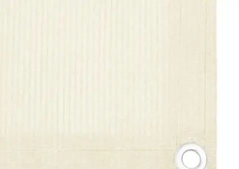 Paravan de balcon, crem, 120 x 500 cm, HDPE - 2/4