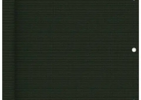 Paravan de balcon, verde închis, 75x500 cm, HDPE - 1/5