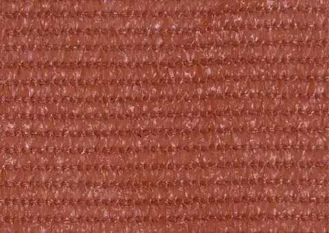 Paravan de balcon, cărămiziu, 75x600 cm, HDPE - 2/5