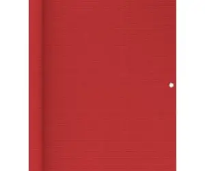vidaXL Paravan pentru balcon, roșu, 120 x 300 cm, HDPE