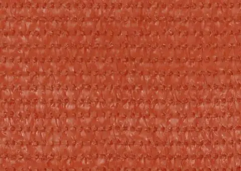 Paravan de balcon,portocaliu, 75x600 cm, HDPE - 2/5