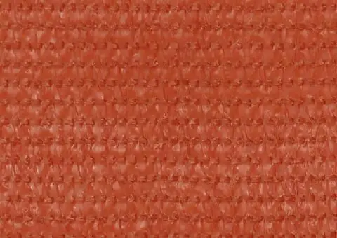 Paravan de balcon, portocaliu, 120x600 cm, HDPE - 3/5