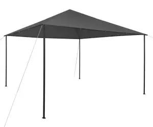 vidaXL Pavilion, antracit, 4x4x3 m, 180 g/m²
