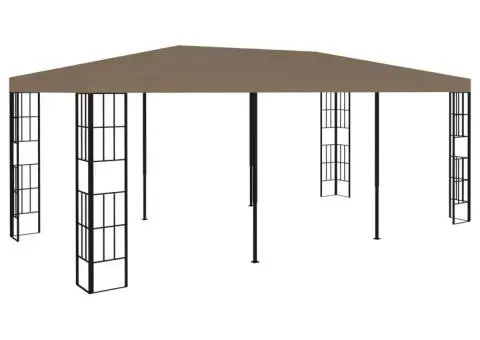 Pavilion, gri taupe, 6 x 3 m - 1/5