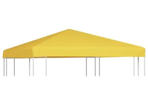 Acoperiș de pavilion, galben, 3 x 3 m, 270 g/m² - 2/5