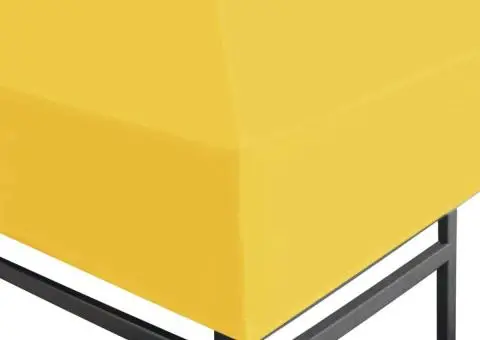 Acoperiș de pavilion, galben, 3 x 3 m, 270 g/m² - 5/5