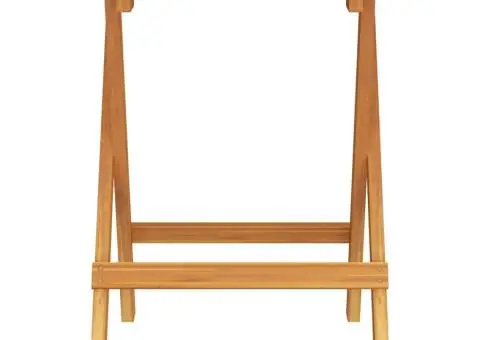 Masă de bistro, Ø46x47 cm, lemn masiv de acacia - 3/5