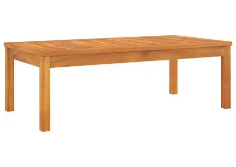 Măsuță de cafea, 100 x 50 x 33 cm, lemn masiv de acacia - 2/5