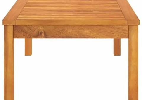 Măsuță de cafea, 100 x 50 x 33 cm, lemn masiv de acacia - 4/5