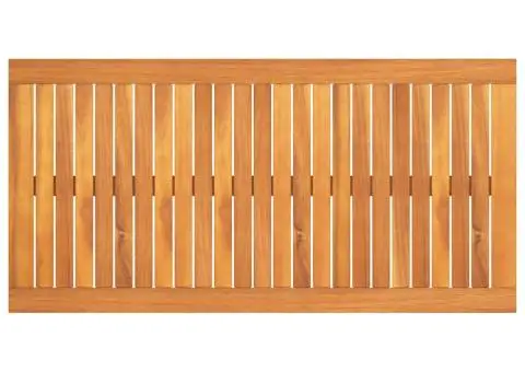 Măsuță de cafea, 100 x 50 x 33 cm, lemn masiv de acacia - 5/5