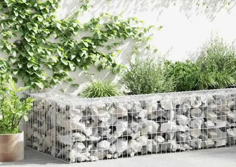 Perete gabion cu capace, 300 x 30 x 50 cm, oțel galvanizat - 1/5