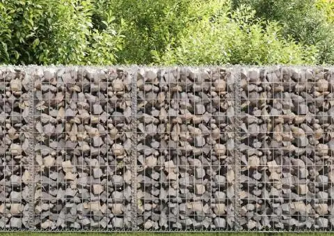 Perete gabion cu capace, 200 x 60 x 100 cm, oțel galvanizat - 3/5