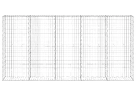 Perete gabion cu capace, 300 x 30 x 150 cm, oțel galvanizat - 3/5